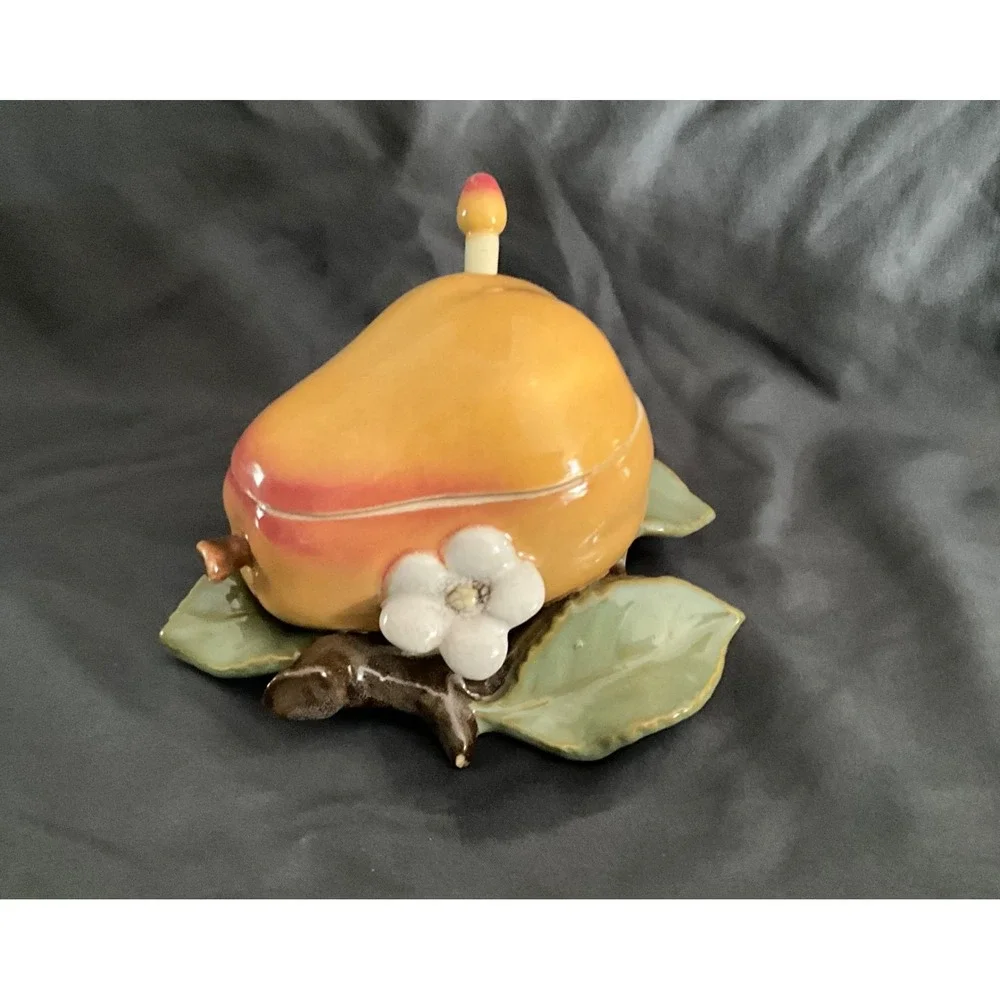Marujon Rare Japanese Suger Bowl w/spoon